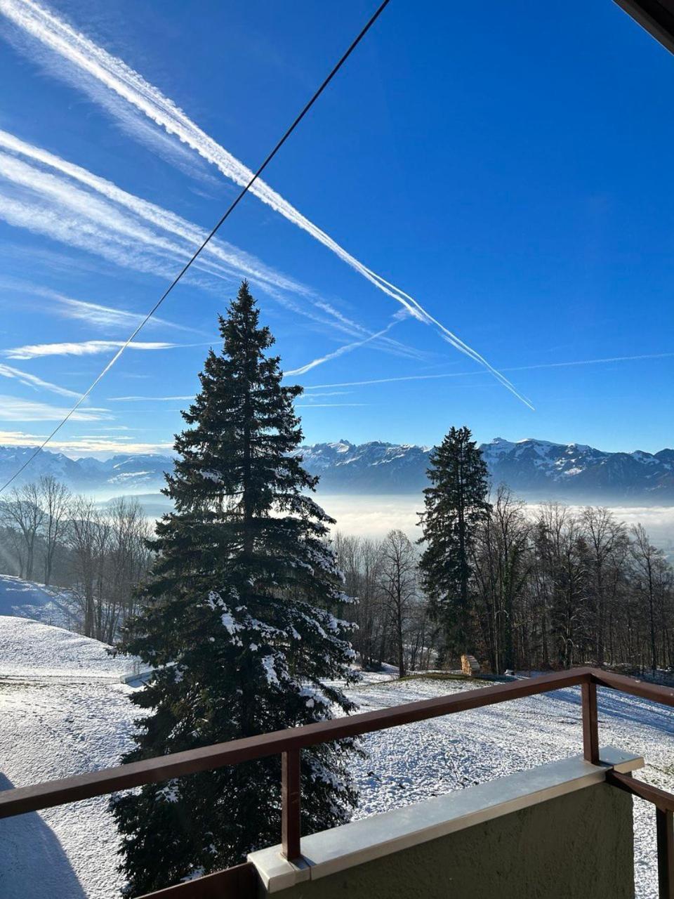 Apartment - Ueber Den Wolken Batschuns Luaran gambar